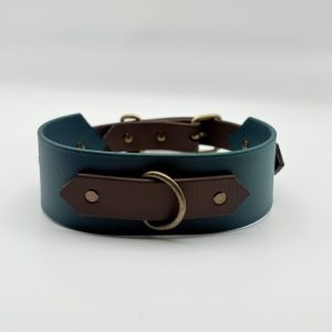 Biothane Bondage Collar Halsband grün für Damen, Herren, Submissive