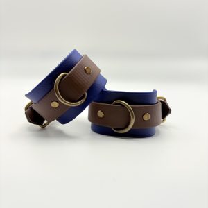 Wrist Cuffs, Handfesseln in Blau für Damen, Herren, Submissives